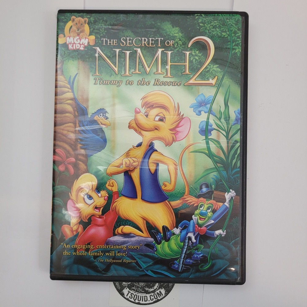 MGM DVD The Secret of NIMH 2 Timmy to the Rescue Standard Edition Animation